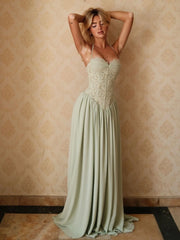 Halter Neck Lace Corset Tie Patchwork Long Dress