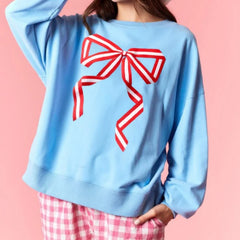 Bow Prints Sweatshirt