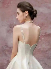 Diamond Pearl Slip A-line Mini Dress