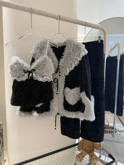 Black Fleece 3 Piece Nightwear Set
