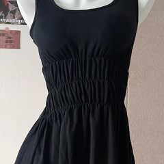 Backless Bow Desgin Sleeveless Mini Dress