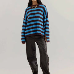 Stripe Knitted Sweater
