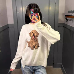 Puppy Knitted Sweater