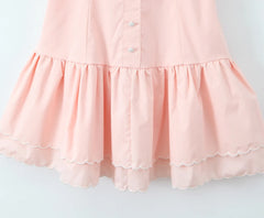 Embroidery Floral Bra Corset Mini Dress