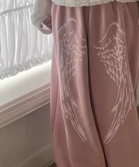 Angel Wings Graphic Sweatpants
