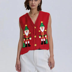 Santa Claus Sweater Vest
