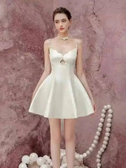 Diamond Pearl Slip A-line Mini Dress