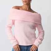 Off Shoulder Sweater