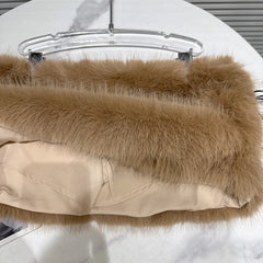 Leopard Print Sequin Fishbone Tank Top And Plush Short Skirt Set