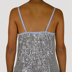 Sequin Strap Mini Dress