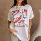 Seafood Bar Lobster Graphic Top
