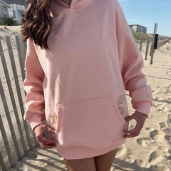 Seashell Embroidery Sweatshirt Hoodie