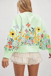 Floral Sweatshirt