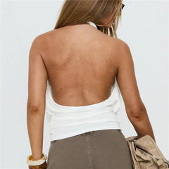 Cowl Neck Shell Ring Top