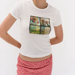 Short Sleeves Summer Graphic Tee