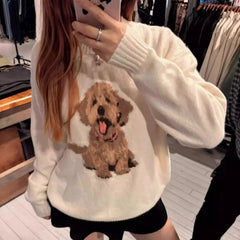 Puppy Knitted Sweater