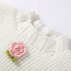 3D Flower Sweater