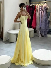 Yellow Flare Patchwork Long Dress