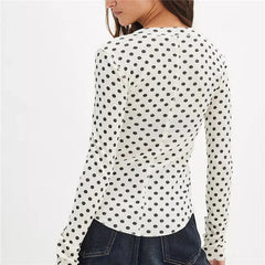 Button Up Waffle Knit Shirt