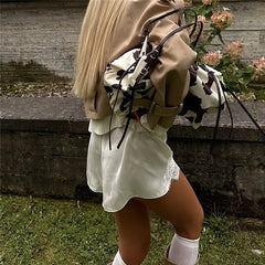 Lace Trim Wide Slip Flowy Shorts