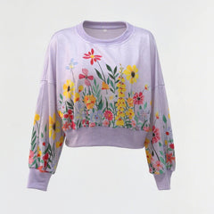 Floral Sweatshirt