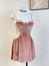 Velvet Lace Side Cut Out Nightdress