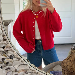 Button Knitted Cardigan