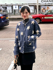 Star Knitted Cardigan
