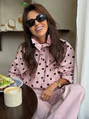Pink Polka Dot Jacket