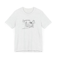 Greece Sketch Tee - Unisex Short Sleeve Graphic Shirt