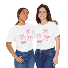 Cute Pink Bow Graphic Tee