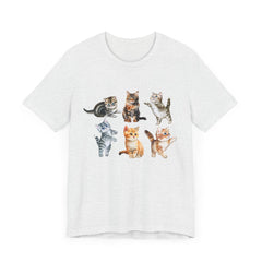 Cute Cat Lovers Short Sleeve T-Shirt