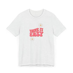 Take It Easy Floral Graphic Tee