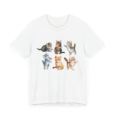 Cute Cat Lovers Short Sleeve T-Shirt