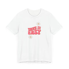 Take It Easy Floral Graphic Tee