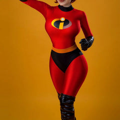 “Women’s Elastigirl cosplay costume from Pixar’s The Incredibles”