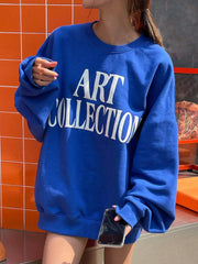 Art Collection Blue Sweatshirt