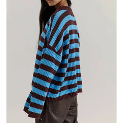Stripe Knitted Sweater