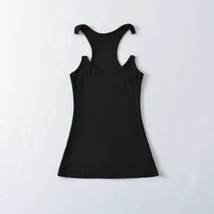 Ribbed Transparent Strap Tank Top