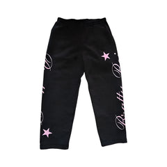 Black Born a Brat Hoodie And Jogger’s Set
