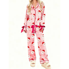 Santa Claus 2-Piece Pajamas Set