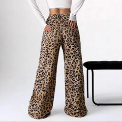 Printed Plush Sweatpants