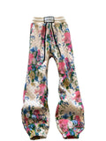 Women's Loose Fitting Floral Print High waist Trousers