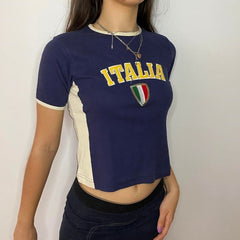 Italia Jersey Tee - Free From Label