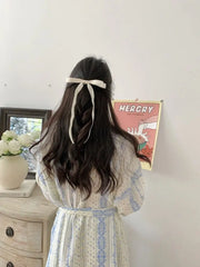 Cartoon Print Kimono Long-Sleeve Robe Nightgown