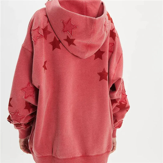 Star Applique Hoodie