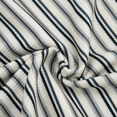 Round Neck Striped Print Pullover T-shirt
