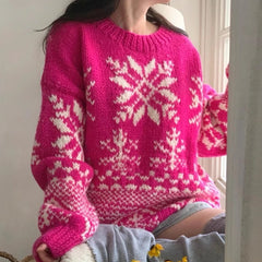 Jacquard Christmas Sweater Free From Label