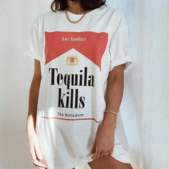 Tequila Kills Graphic Tees - Free From Label