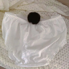 Plush Panda Bralette and Panties Set